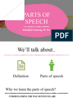 Parts of Speech