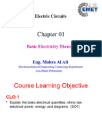 Chapter 01 (Basic Electricity Theory)