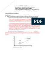 MEC4108 CAT ONE 2022 Marking Guide