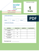 Repaso Primer Trimestre Primer Grado 2023 2024