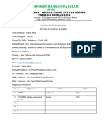 FORMULIR PENDAFTARAN LK 1 Sofyan