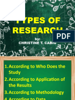 Types of Research