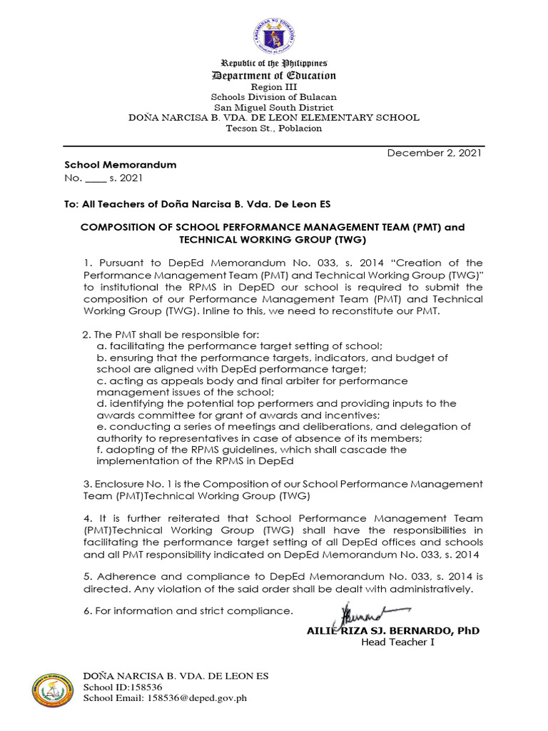 Performance Management Team Dnes Pdf Government