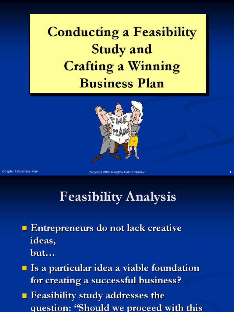 Conducting A Feasibility Study and Crafting A Winning Business Plan ...
