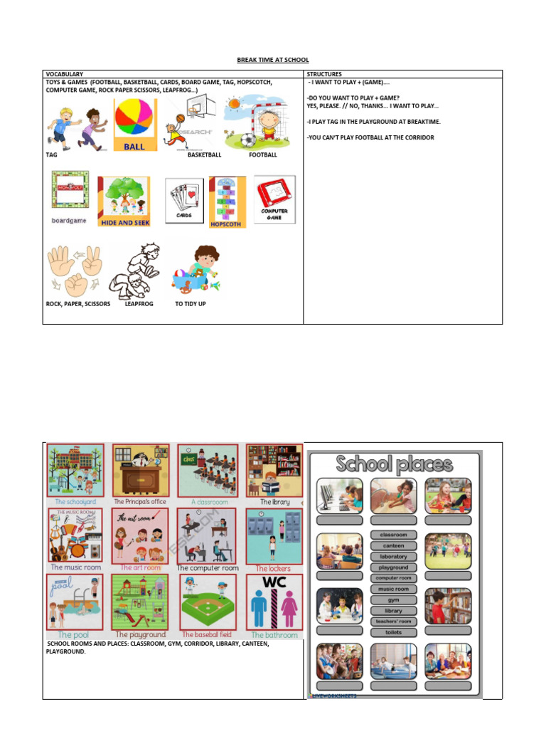 break-time-at-school-pdf
