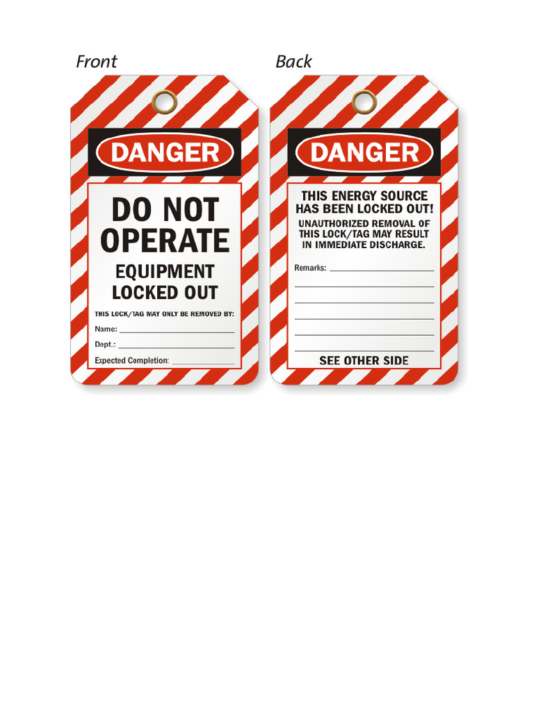 Loto Danger | PDF
