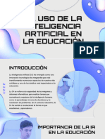 IA en La Educación