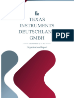 TEXAS INSTRUMENTS DEUTSCHLAND GMBH Report