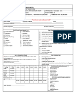 Confined Space Permit Form