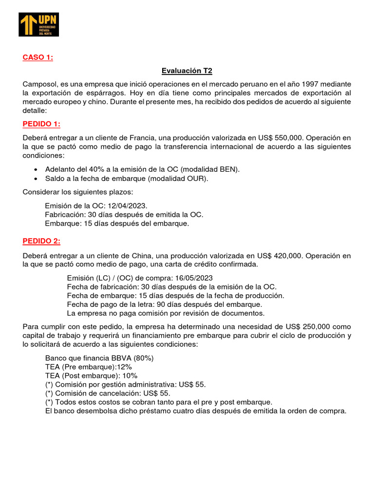 Caso 1 | PDF | Bancos | Business