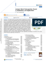 Layer-Structured Anisotropic Metal Chalcogenides