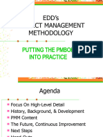 EDD's PROJECT MANAGEMENT METHODOLOGY