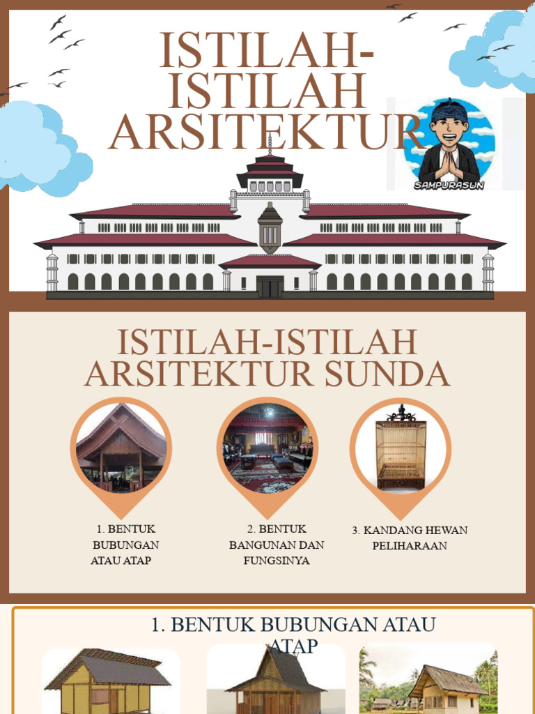 Istilah Arsitektur Sunda Tradisional | PDF