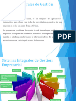 Sistemas de Gestión Empresarial