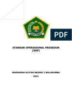 Standar Operasional Madrasah Fix