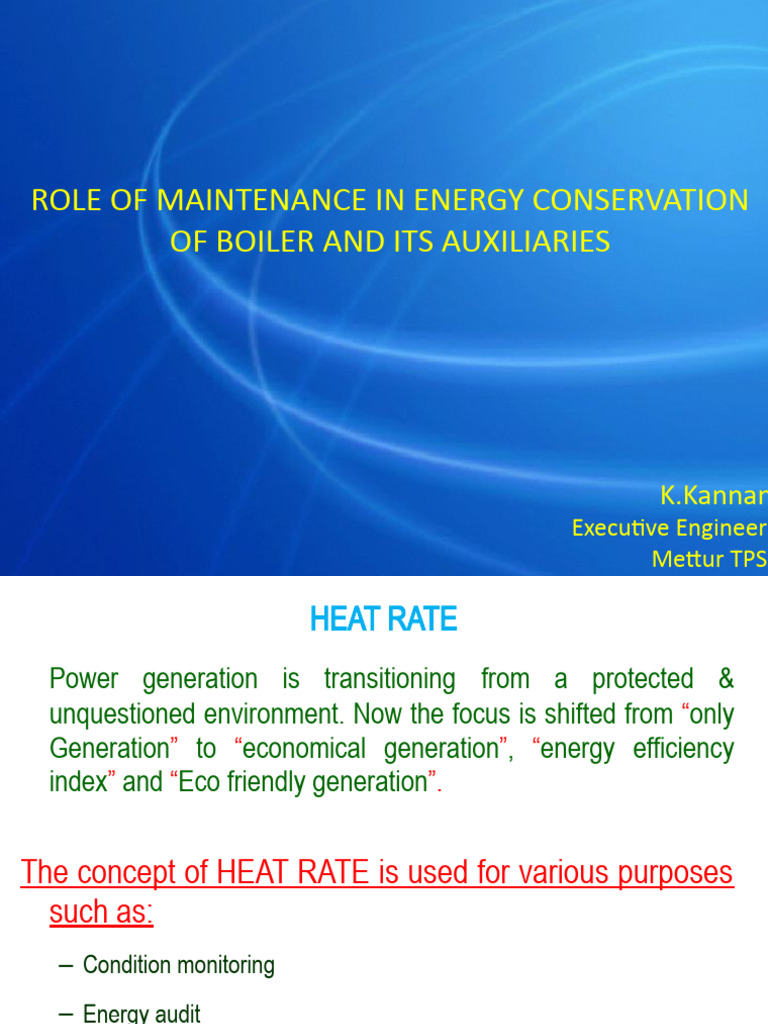 Boiler Maintenance for Energy Efficiency | PDF | Boiler | Magnesium