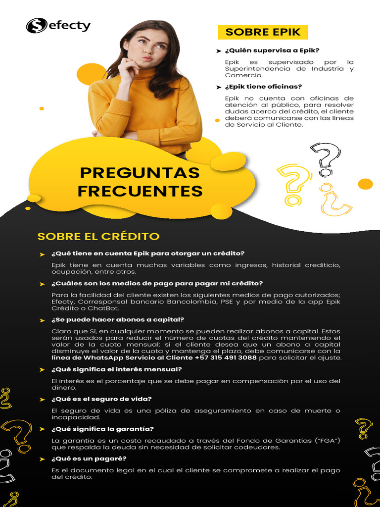 Preguntas Frecuentes sobre Epik Crédito | PDF