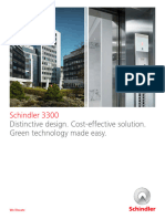 Schindler 3300 MRL Elevator Brochure