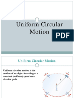 Uniform Circular Motion - Lec