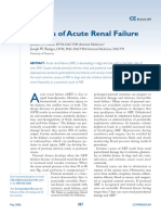 Causes of Acute Renal Failure