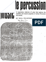 Multiple Percussion (Saul Feldstein)