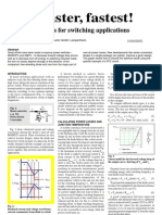 Fast, Faster, Fastest!: Optimized Diodes For Switching Applications