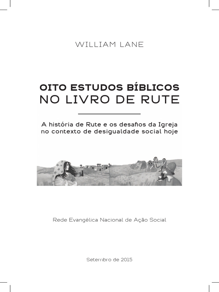 Oito Estudos Biblicos No Livro de Rute | PDF | Livro de Ruth | Família