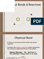 Chemical Bonds and Reactions
