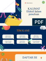 Kalimat Efektif Dalam Penulisan 1