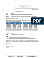 Citación Comisión de Evaluación