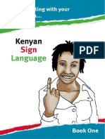 Kenyan Sign Language Book 1
