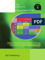 Metal Ions in Toxicology: Effects, Interactions, Interdependencies