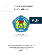 Nuril Hasanal Aji - PGSD - MODUL AJAR MATEMATIKA KELAS 2