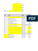 Showroom Project Gantt Chart