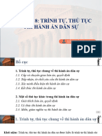 Chương 8 - Trình Tự, Thủ Tục Giải Quyết THADS