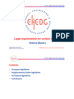 Legal Requirements For Contact Materials