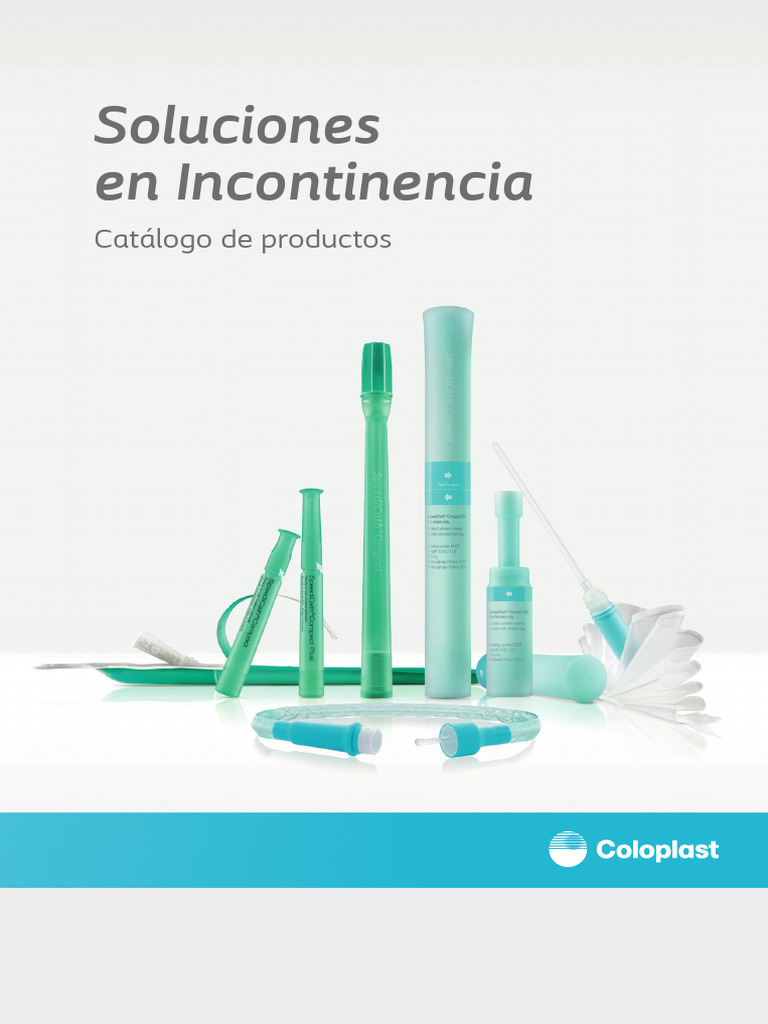 Catalogo Incontinencia Coloplast PDF Recto Sistema urinario