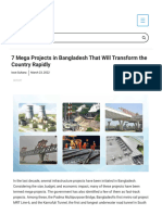 7 Mega Projects in Bangladesh That Will Transform The Country Rapidly - Business Inspection BD