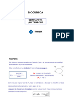 Seminari 01. PH I Tampons