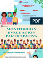 Monitoreo y Evaluación Participativa