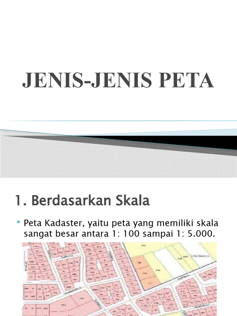 Jenis Jenis Peta | PDF | Perjalanan