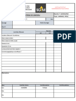 Fiche Autocontrole Caniveau