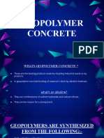 Geopolymer Concrete