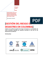 ANEXOA - WorkPaperDELPROYECTO AnlisisdelapolticadeGRDenColombia