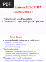 Module 1 - Transmission Line Parameters