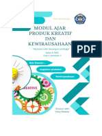 Modul Produk Kreatif Dan Kewirausahaan