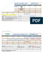 Calendário Acadêmico 2023.2 - Docente-Coordenador Atualizado em 16 de Agosto de 2023