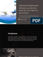 Suksesnya Implementasi Software-as-a-Service: Kisah GE, H.B. Fuller Co., Dan Lainnya