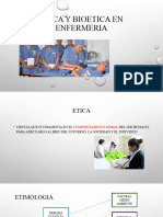 Etica y Bioetica en Enfermeria