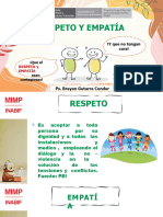 Respeto y Empatia Charla Abril